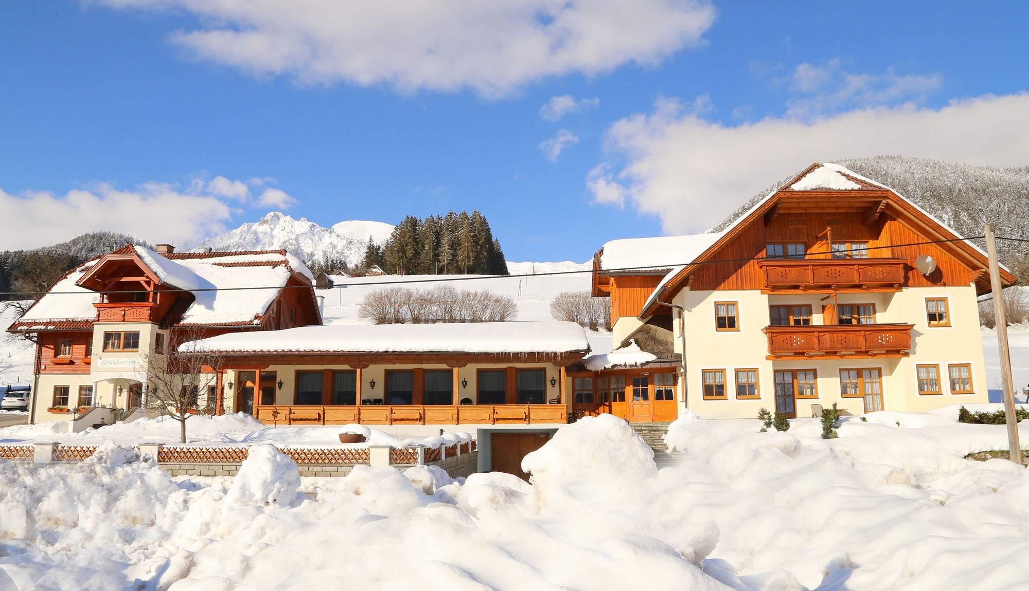 Winterurlaub in der Pension Grundnerhof in Haus im Ennstal