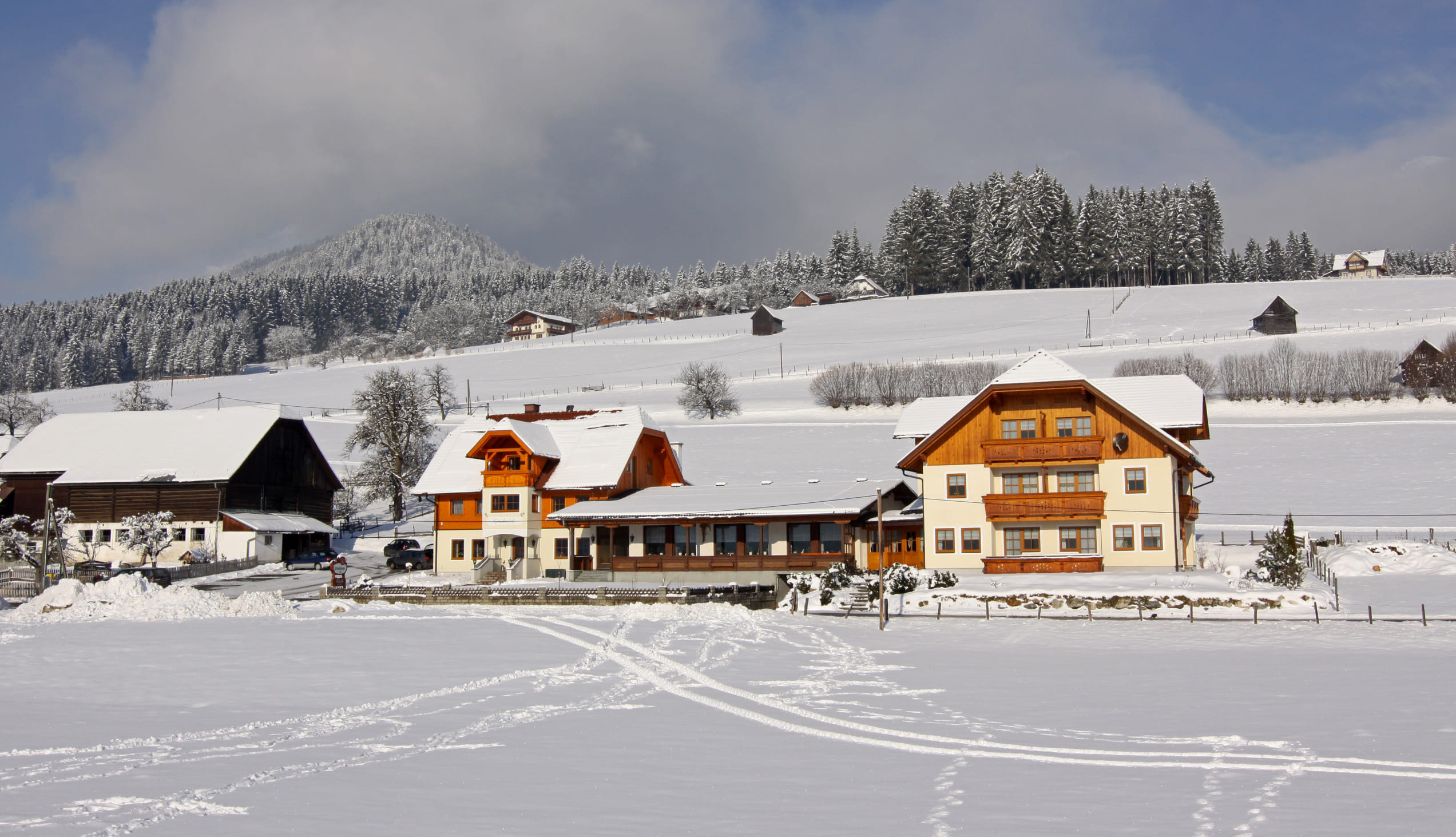 Winterurlaub in der Pension Grundnerhof in Haus im Ennstal